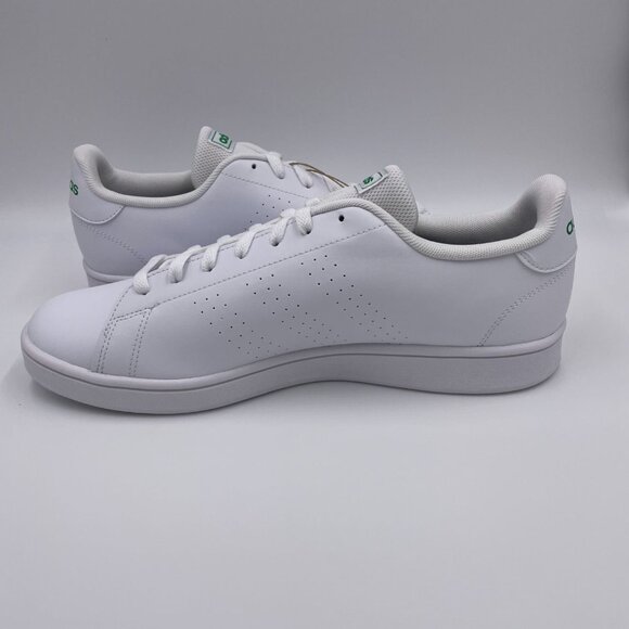 adidas Advantage Base White Men's Shoes - Picture 2 of 8